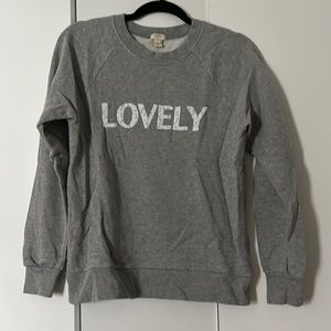JCrew Lovely Sweatshirt